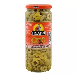 Figaro Green Olives Sliced | 450 g