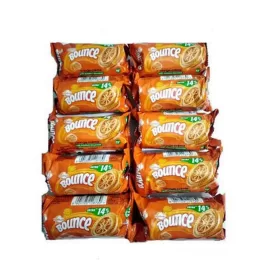 Bounce Biscuit Orange Cream 10pcs X 39g